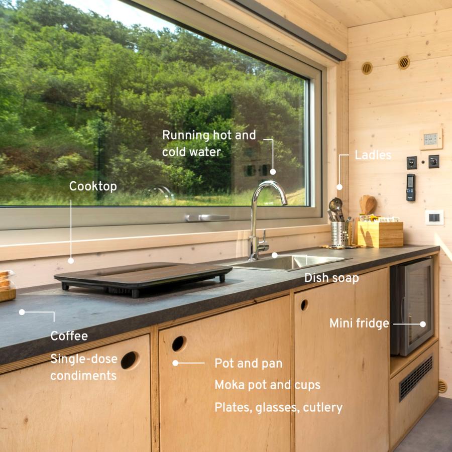 tiny house kitchen