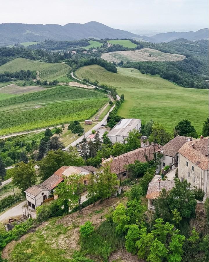vista panoramica a oltrepò