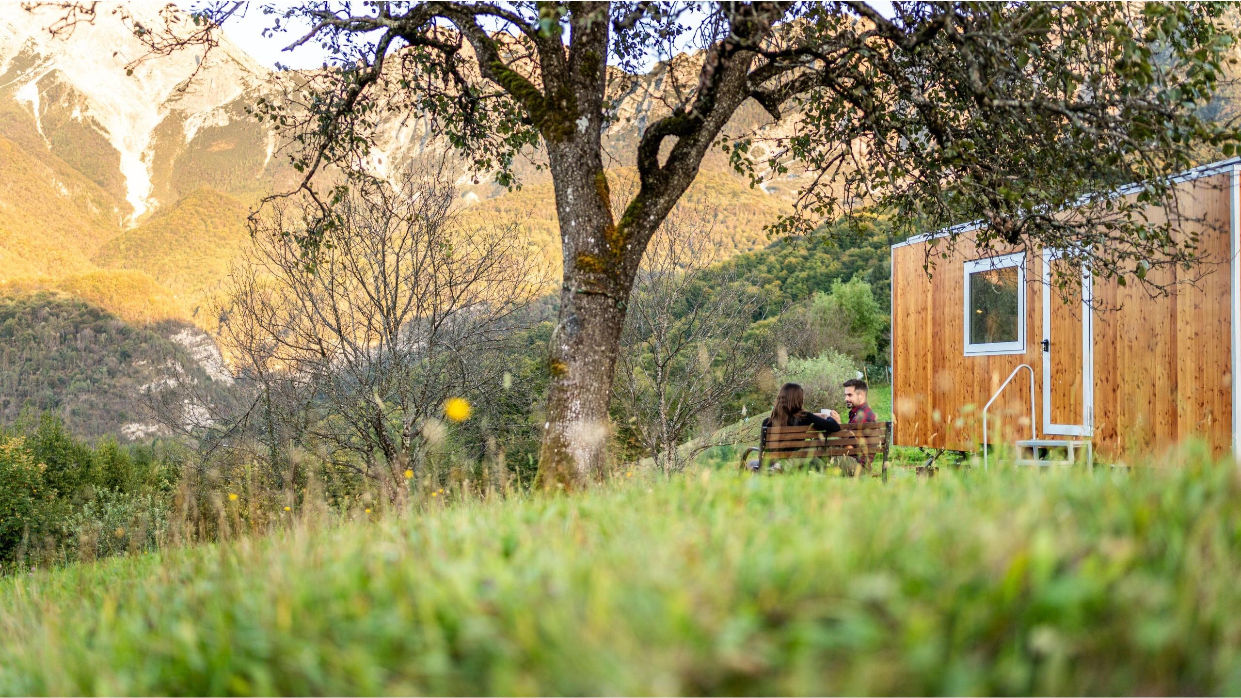 vista esterna tiny house plan di coces